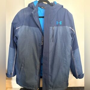 Under Armour ColdGear Jacket in Blue and Black